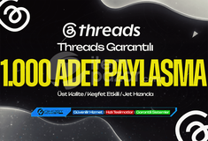 Garantılı - Threads 1.000 Adet Paylaşım
