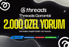Garantılı - Threads 2.000 Özel Yorum