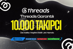 Garantılı - Threads 10.000 Takipçi