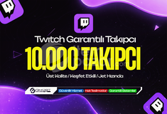 Garantılı - Twitch 10.000 Takipçi