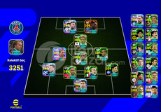 3251Kg 107 Mbappe 106 Makelele 104 Dembele Tekb