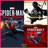 Miles + Ghost of Tsushima + Spiderman 2