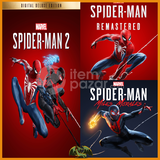 Spiderman 2 + Spider Remastered + Miles Morales