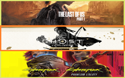 The Last of Us Part I + Ghost of Tsushima + Cyb