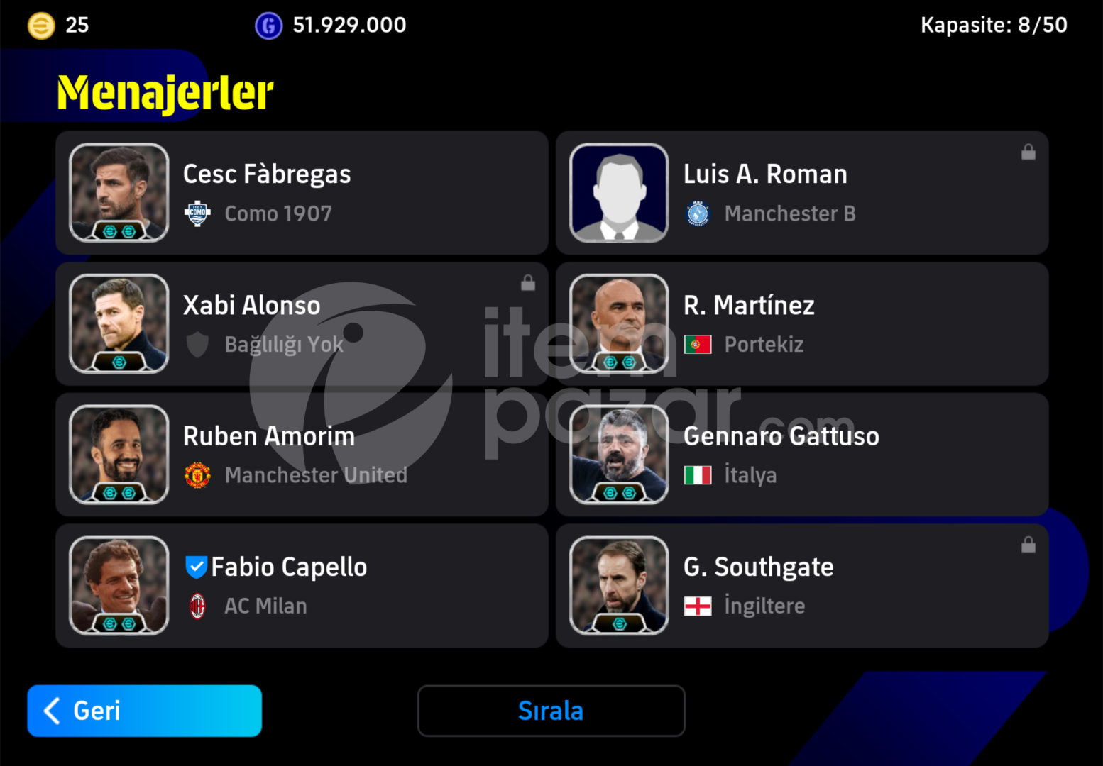 3235Kg Tek bağ 106 Pato & Bonucci 105 Toure Pep