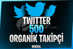 ORGANIK | 750 TWITTER TAKIPCI
