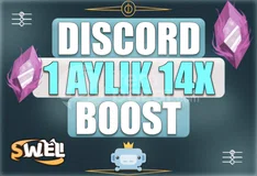 14X Discord Sunucu Boost (1 Aylık)