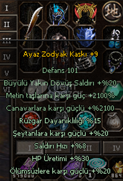 Ayaz Zodyak Kaskı +9 Nethan2Global