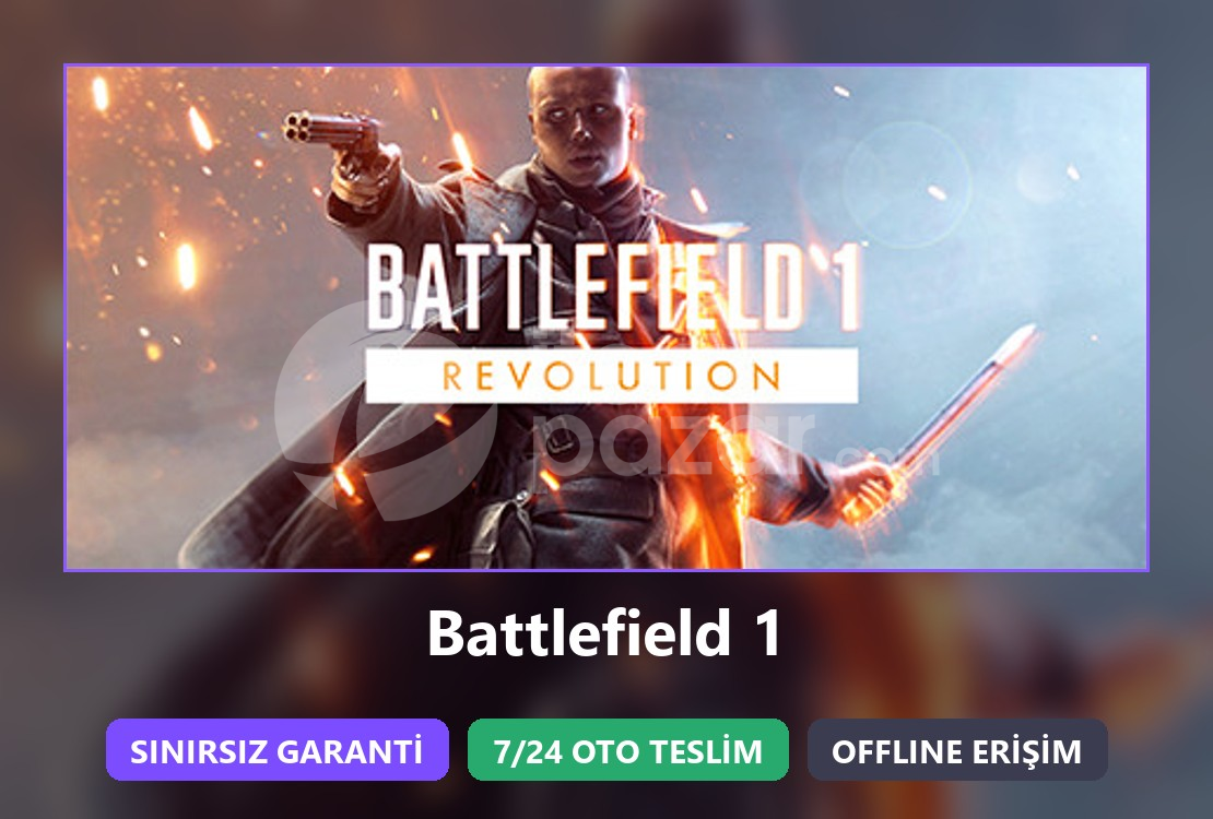 ⭐ Battlefield 1 (BF1) + Garanti ⭐