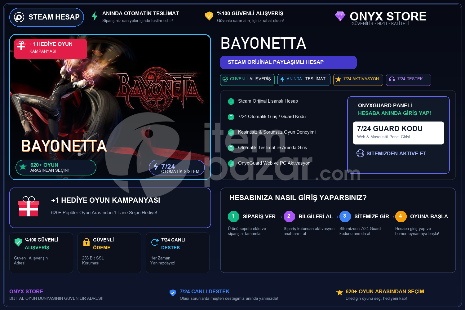 Bayonetta Garantili + Hediye