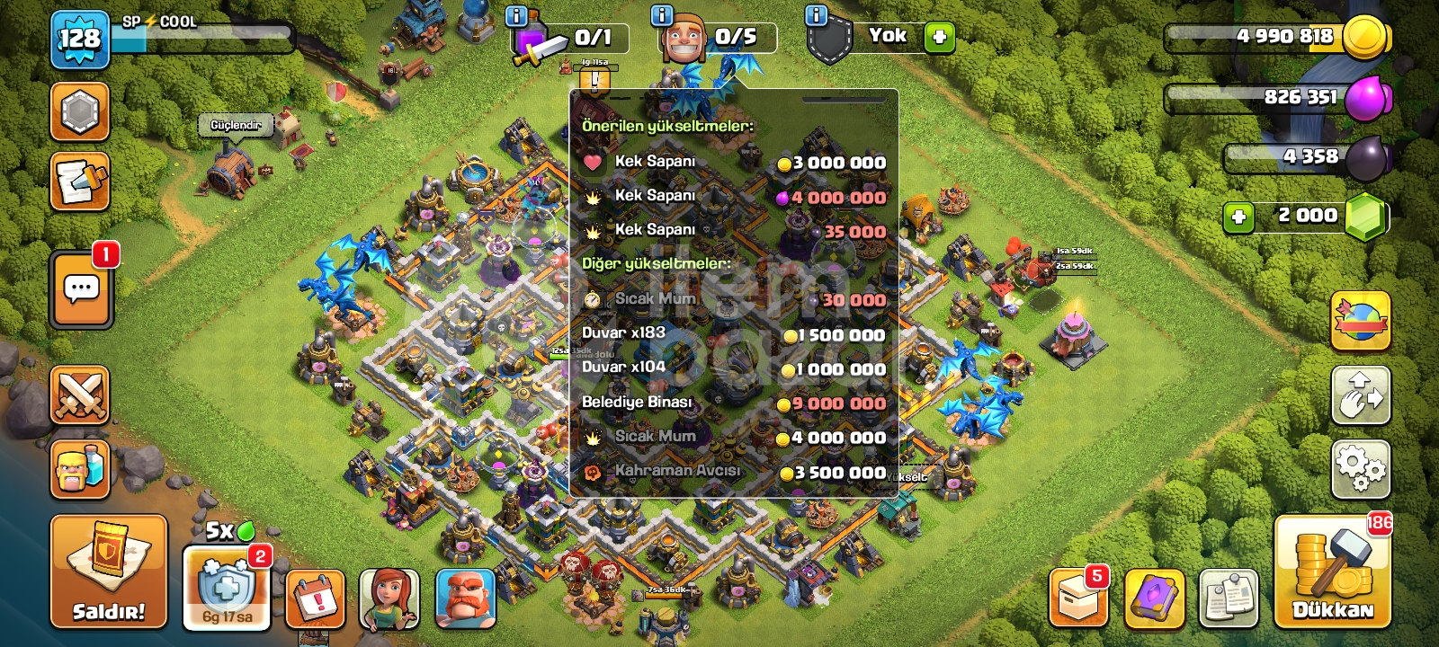 ⭐BB 12 max 2k taşlı hesap⭐