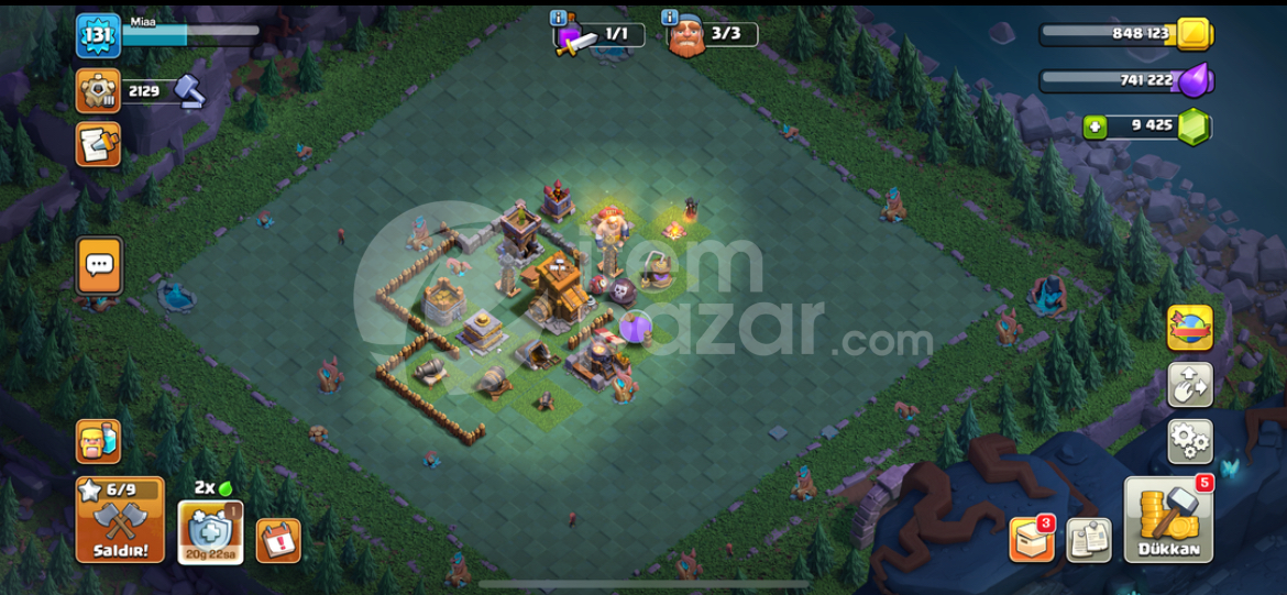 BB 14 UCUZA CLASH OF CLANS HESABI