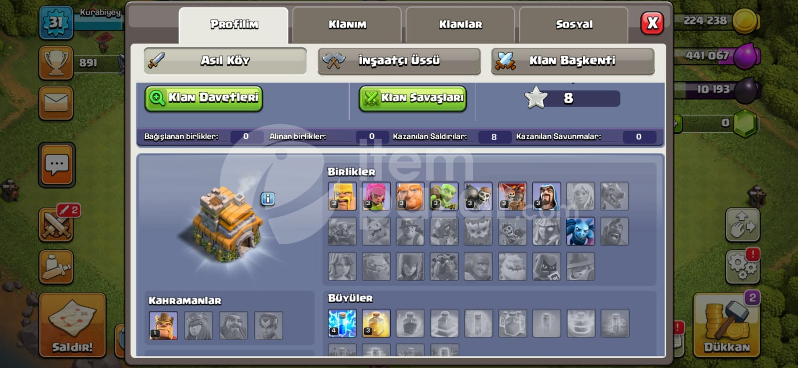 BB7 Yarı Max Hesap!
