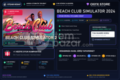 Beach Club Simulator 2024 Garantili + Hediye
