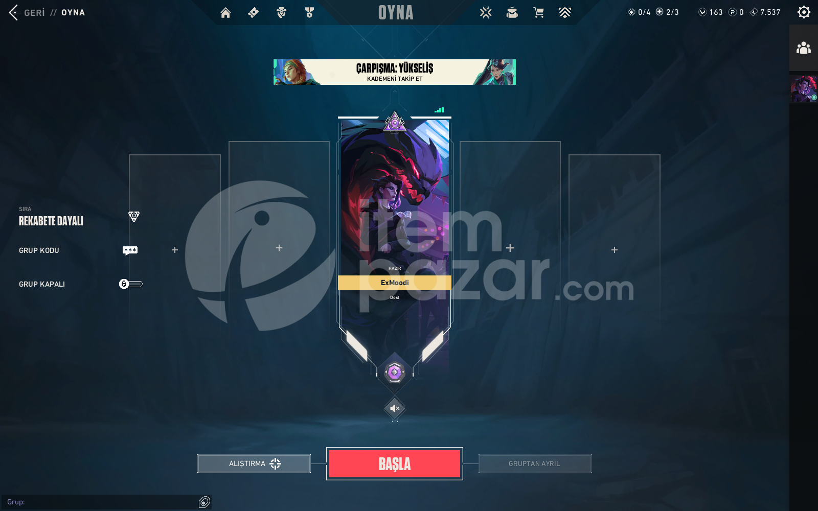 BİNBAŞI STORE | İlk Mailli Hesap