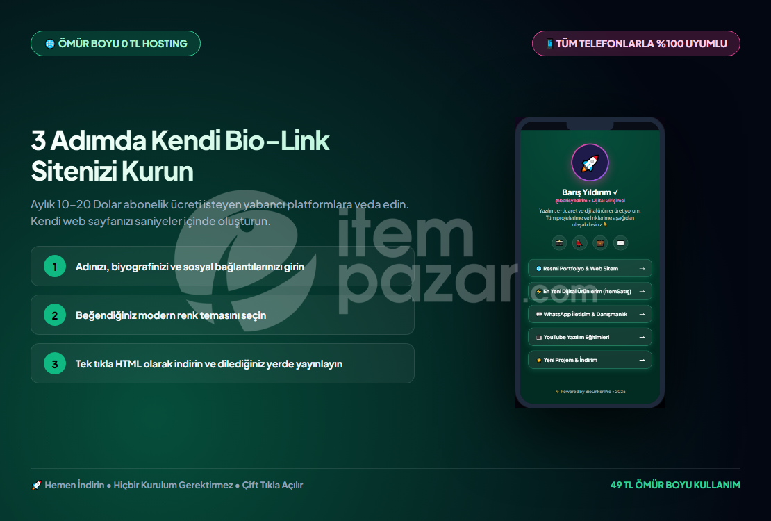 BioLinker Pro | Biyo Link Bot