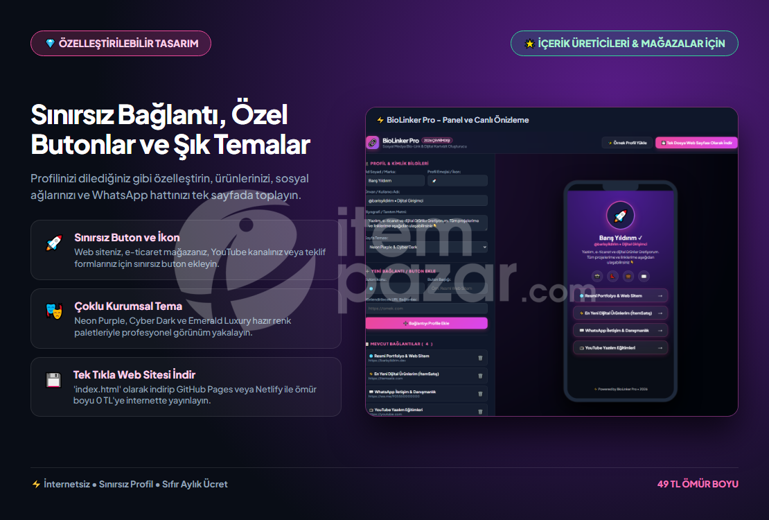 BioLinker Pro | Biyo Link Bot