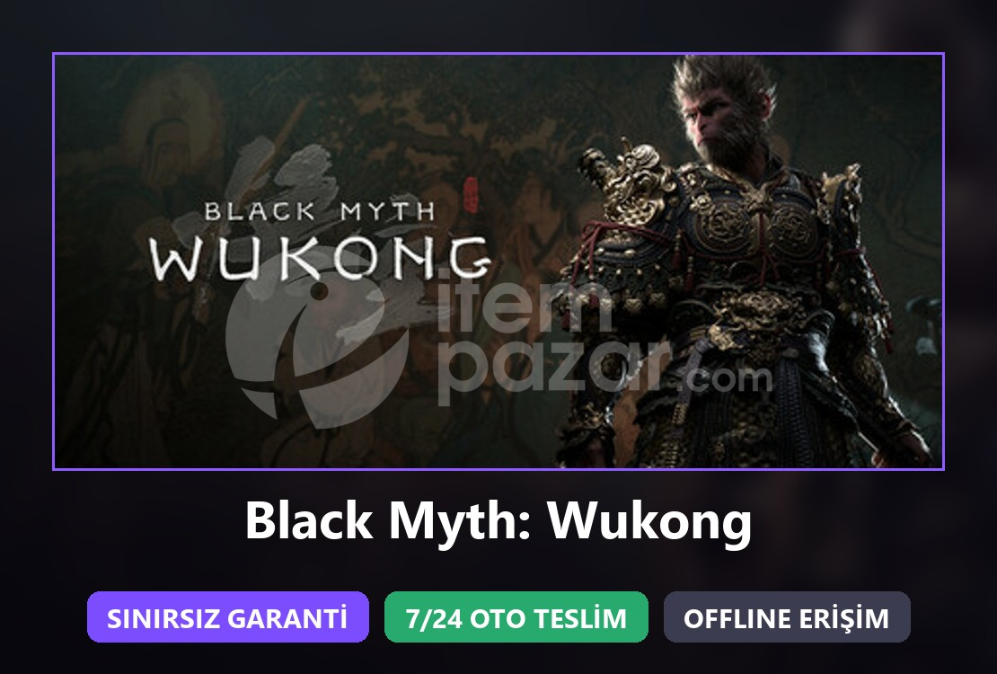⭐ Black Myth: Wukong + Sınırsız Garanti ⭐