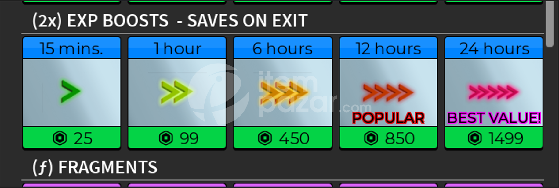 Blox Fruit 24 Hours 2x Exp Boost