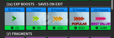 Blox Fruit 24 Hours 2x Exp Boost