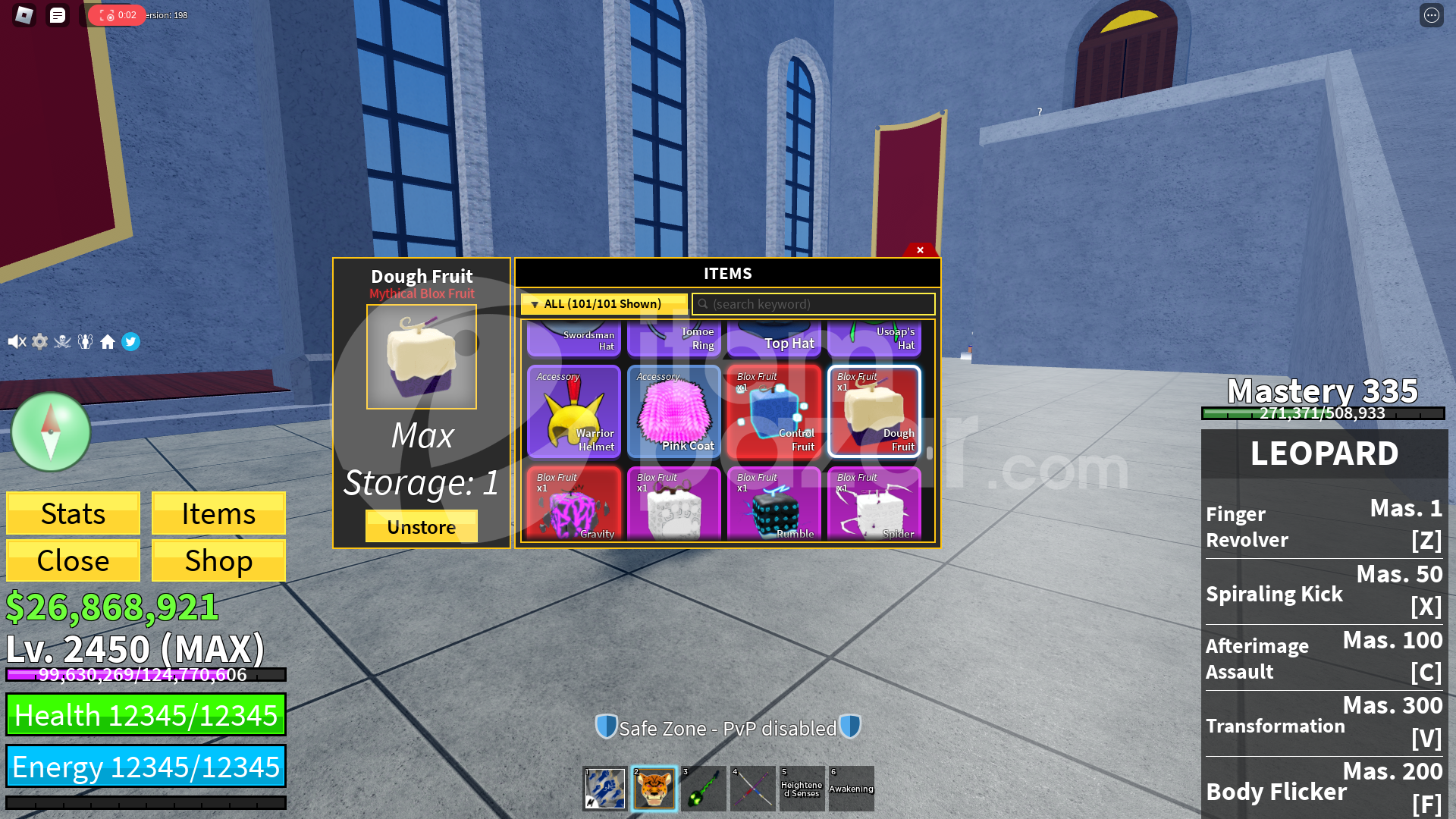 blox fruit dough fruit 