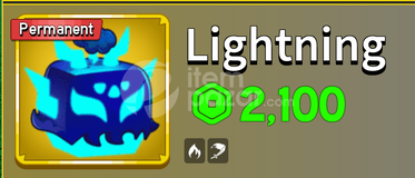 Blox Fruit Perm Lightning Permament Lightning