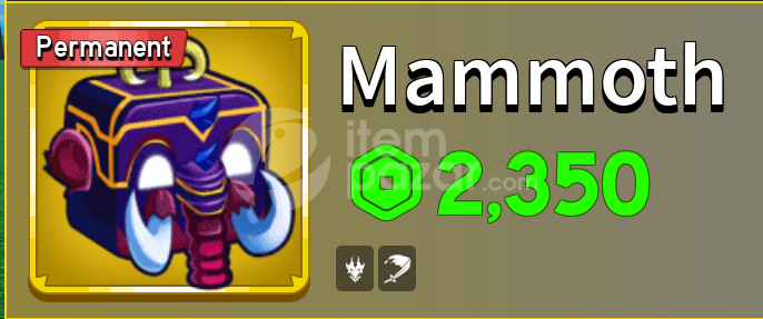 Blox Fruit Perm Mammoth Permament Mammoth