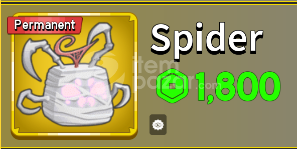 Blox Fruit Perm Spider Permament Spider