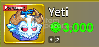 Blox Fruit Perm Yeti Permament Yeti