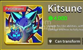 ⭐Blox Fruits Permanent Kitsune / Perm Kitsune⭐