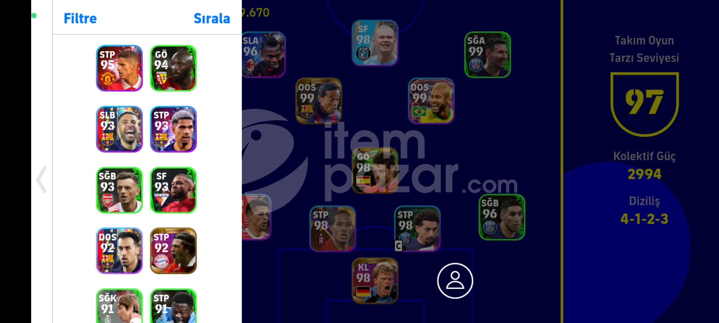 Bol POTW lı hesap