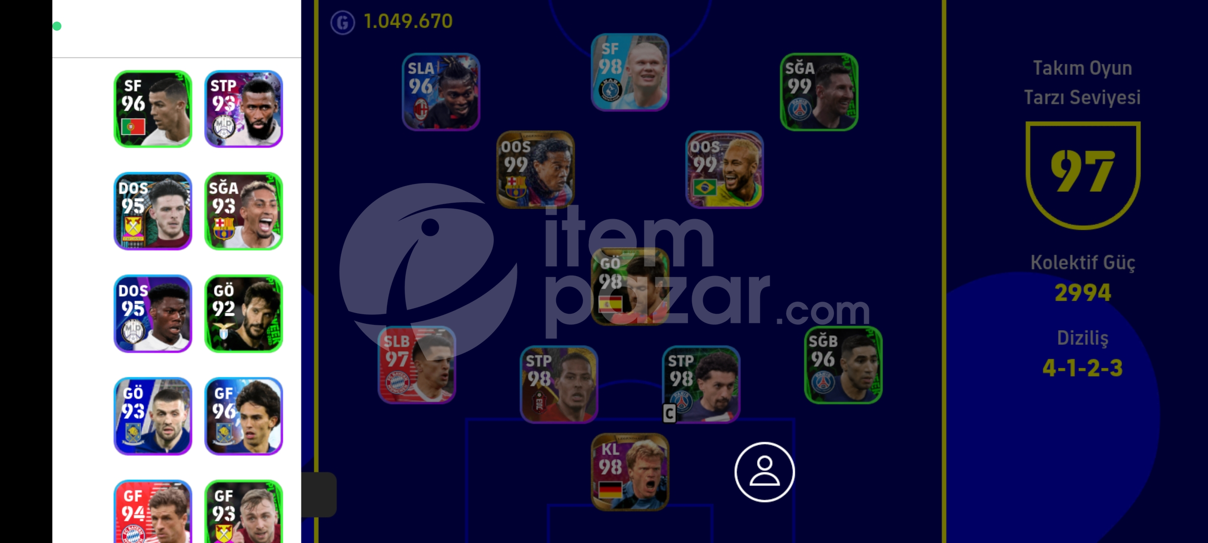 Bol POTW lı hesap