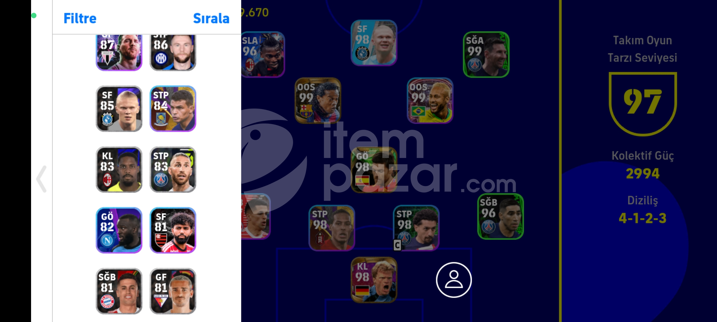 Bol POTW lı hesap