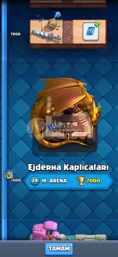 bomba gibi clash royalehesabı 7100 ve bs hesabı