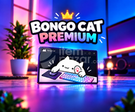 Bongo Cat Premium | Masaüstü Pet/Maskot