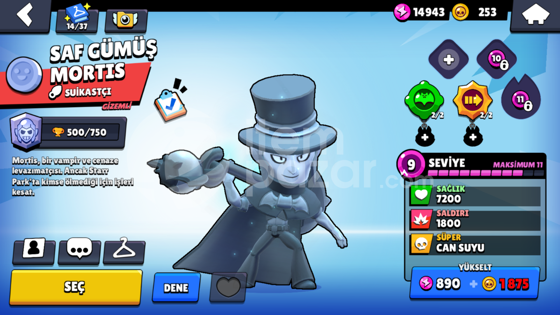 Brawl Stars 1-6 sezon arası full brawl pass