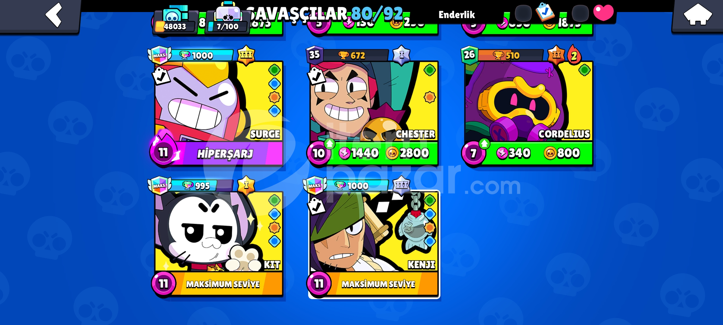 Brawl stars 50 bin kupa