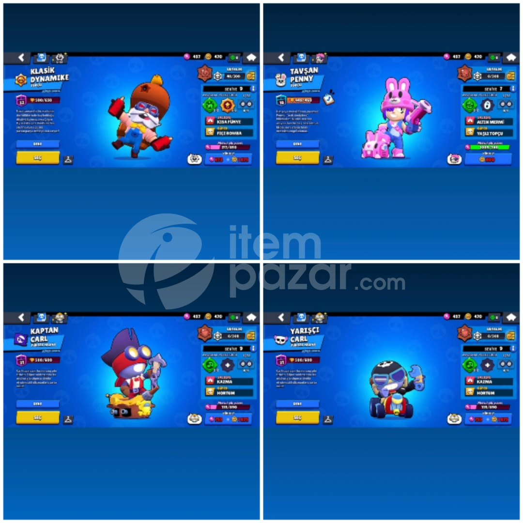 Brawl stars 54 karakter 