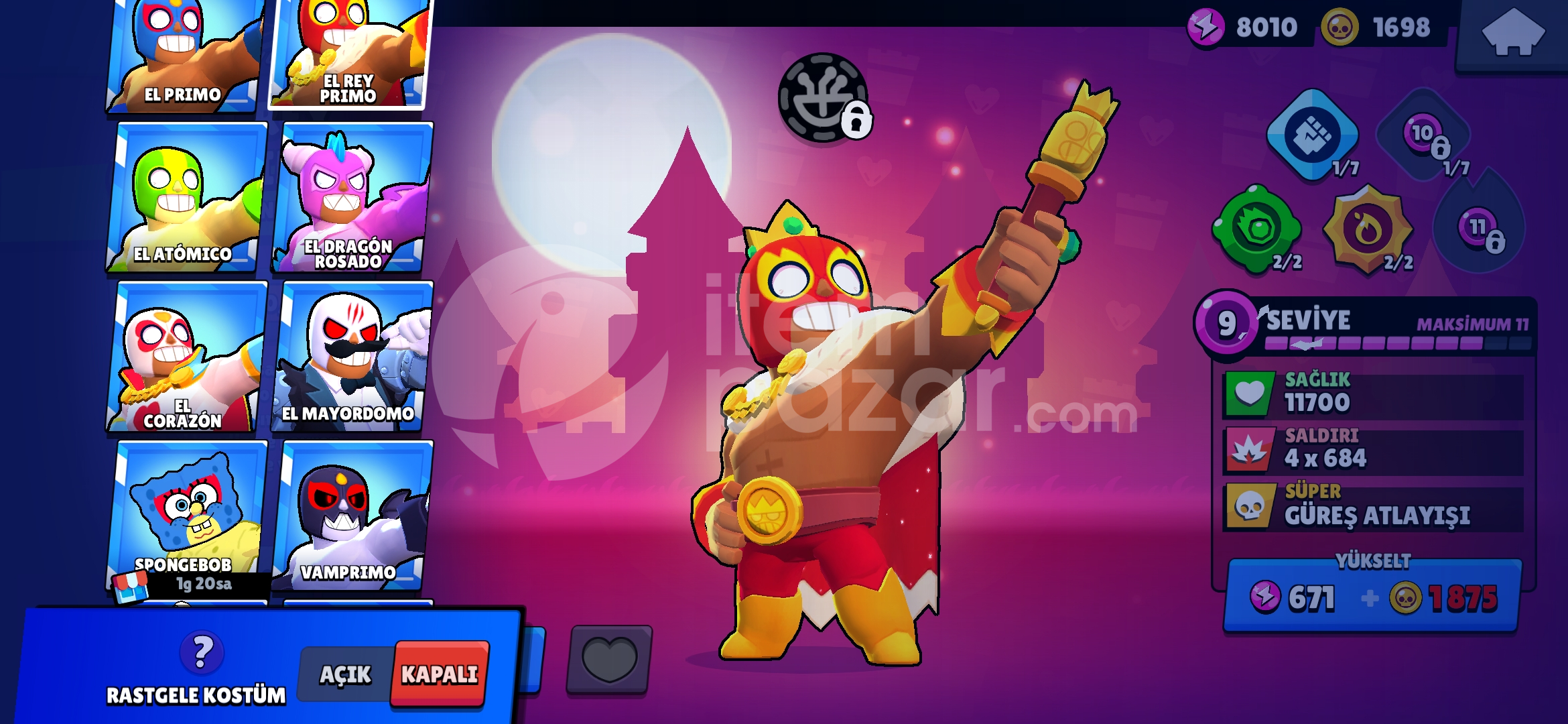 Brawl stars emek hesap