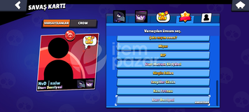 Brawl stars hesabı satılık