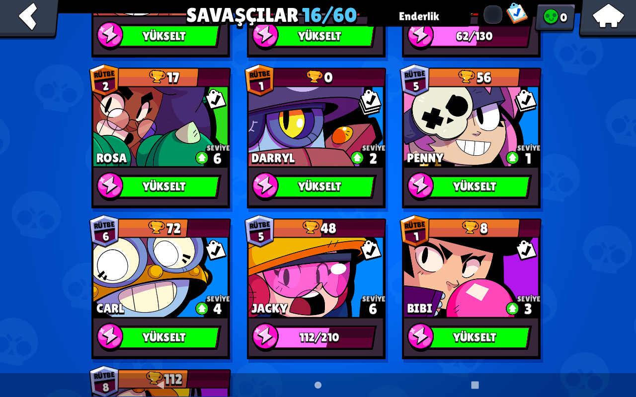 Brawl stars hesap