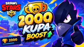 Brawl stars toplam 2000 kupa boost
