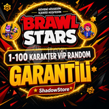 Brawl Stars VIP Random Hesap (1-100 Karakter)