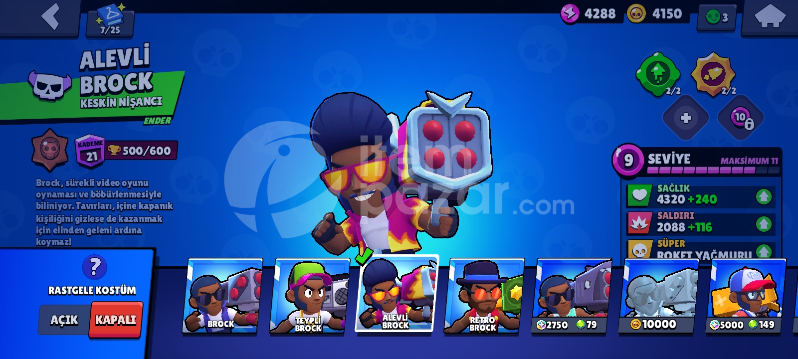 Brawlstars cok uyguna hesap
