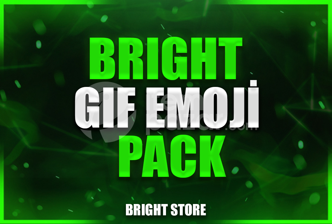⭐BRİGHT EMOJİ + GİF + İCON PACK⭐