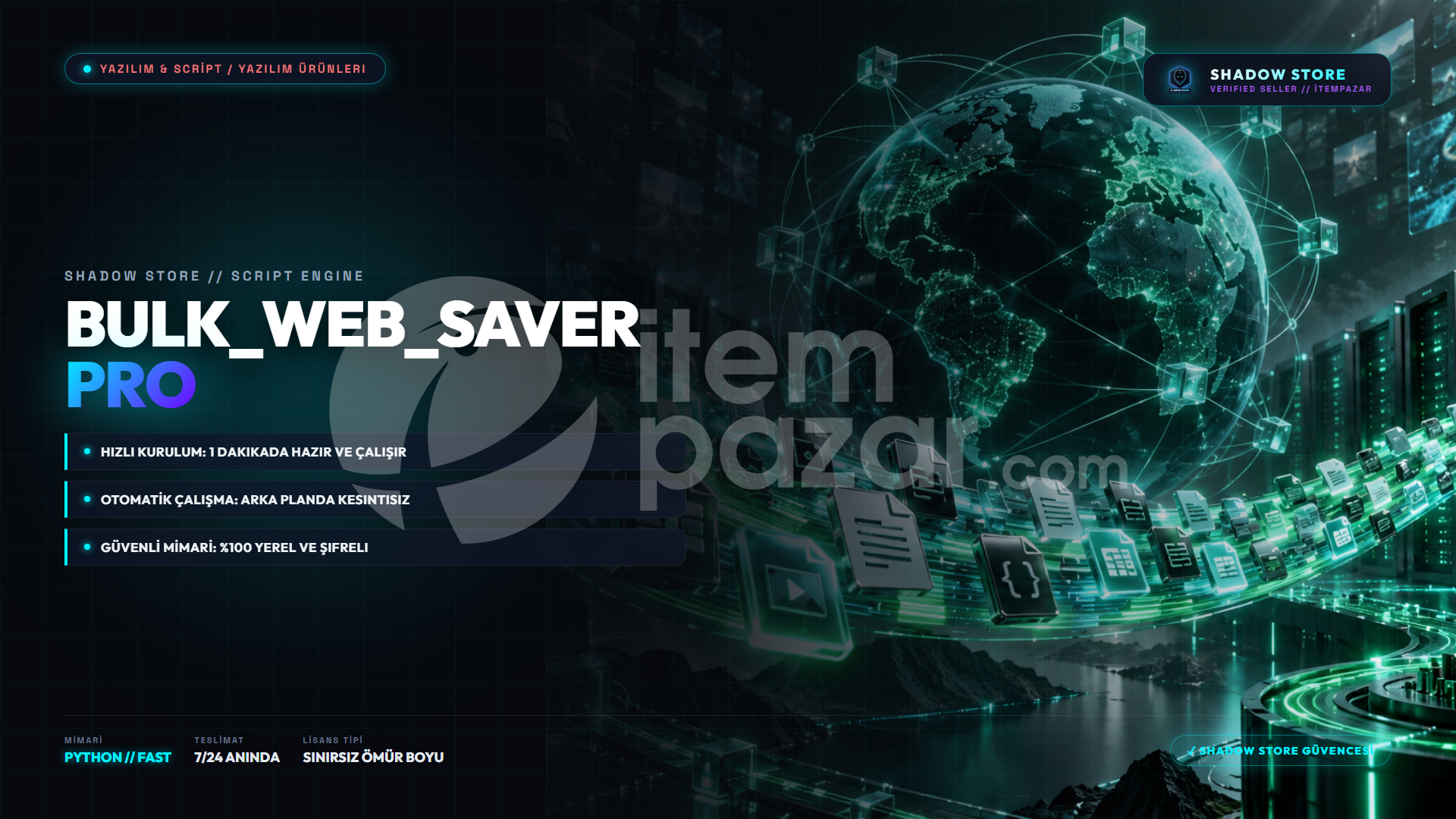 BulkWebSaver Pro | Toplu Web Medya İndirici