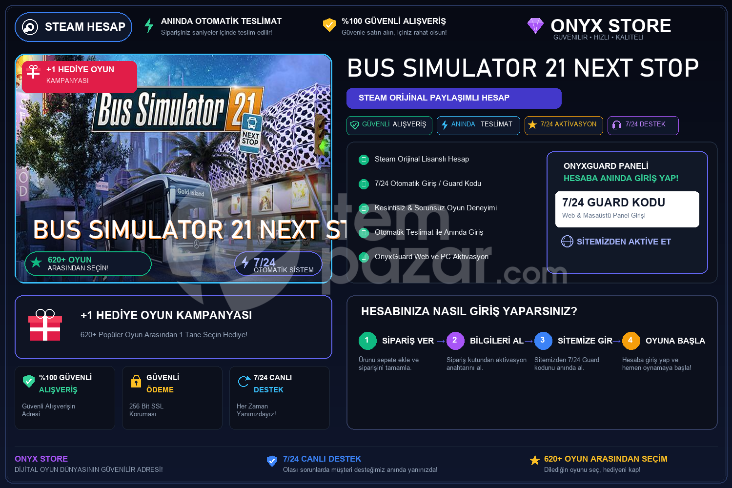 Bus Simulator 21 Next Stop Garantili + Hediye