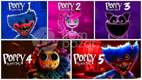 Bütün Poppy Playtime Serisi(Chapter 1,2,3,4,5)