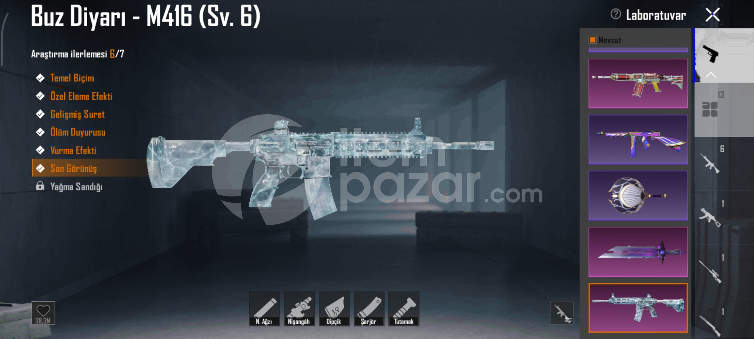 BUZ DİYARİ SEVİYE 6 S12K 5 DEVİRLİK TEMİZ