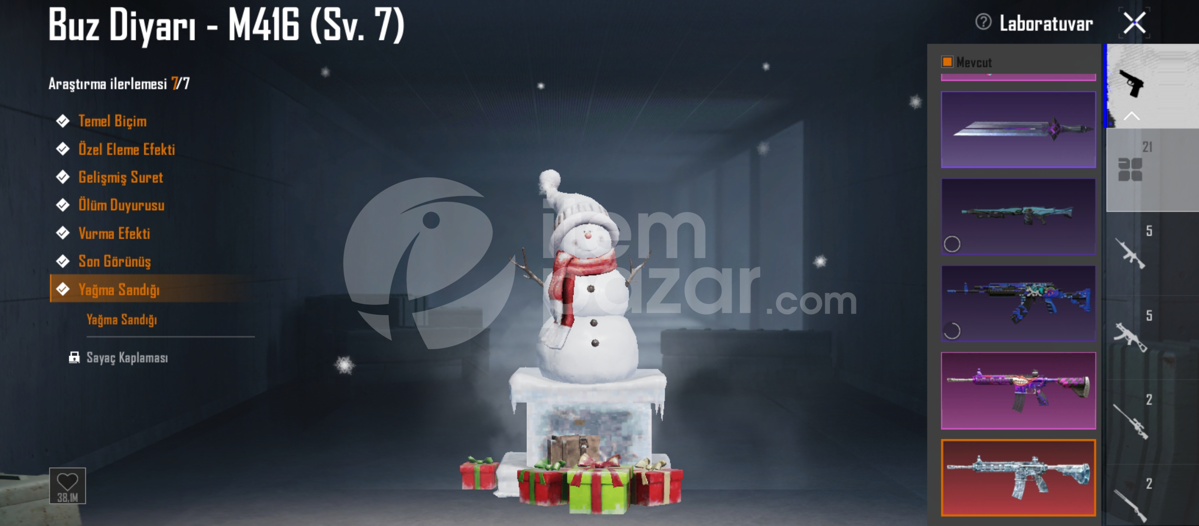 Buz Max sağlam destansı hesap